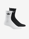 adidas Originals Ruffle CRW Set of 2 pairs of socks