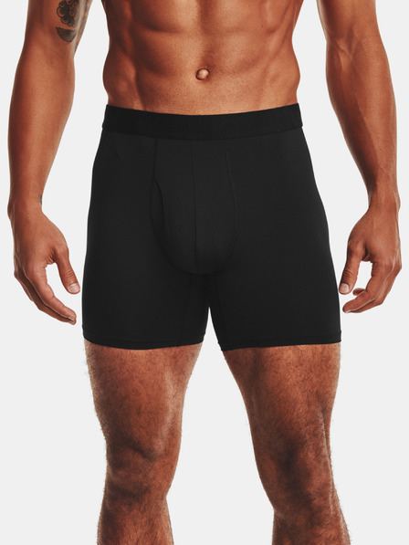 Under Armour UA Tech Mesh 6in 2 Pack Boxers
