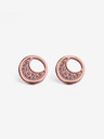 Vuch Rose Gold Moon Earrings