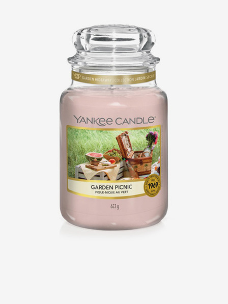 Yankee Candle vonná svíčka Garden Picnic Classic velký Home